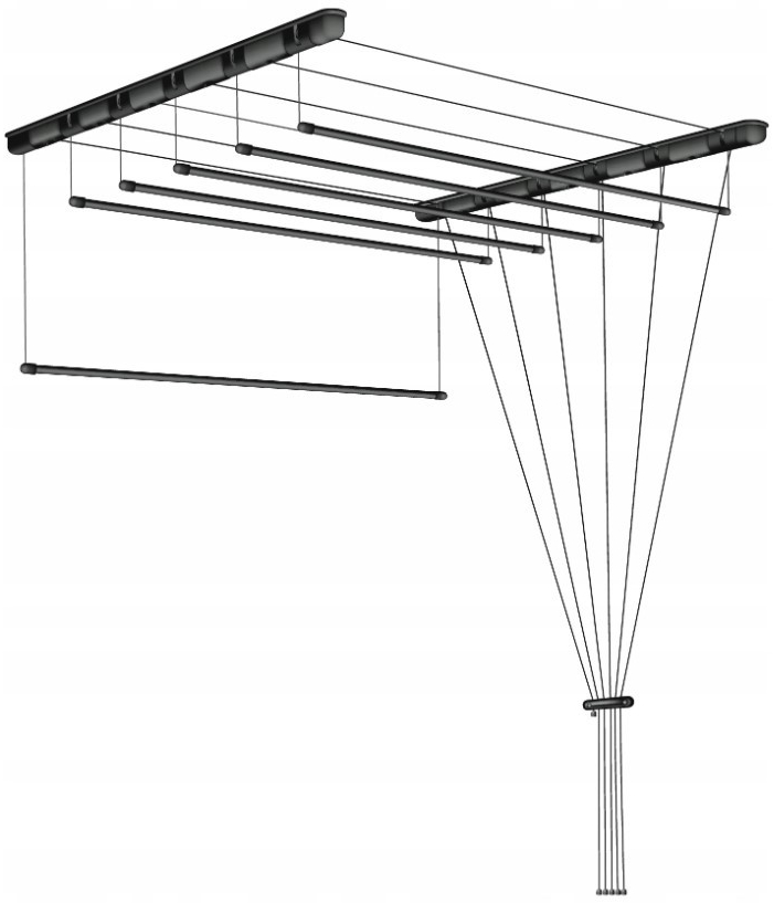 Erga 6x170 cm čierny ERG-SEP-10SUSSU6PCZ17