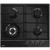 Plynová varná doska Amica PGA6111ApB 60 cm liatinové rošty horák WOK