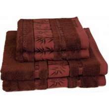 AlysiaCZ uteráky a osušky Bamboo RB/208 hnedé 50x95 cm