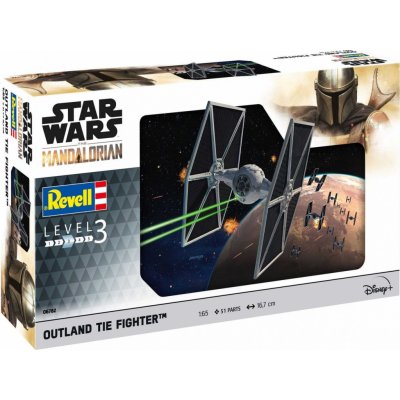 Revell Plastic ModelKit SW 06782 The Mandalorian: Outland TIE Fighter 1:65