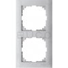 Schneider Electric Merten M-Pure 2-rámček Aluminium