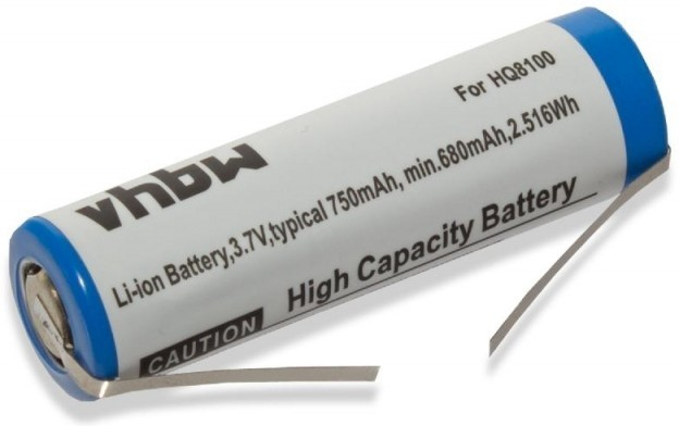 VHBW batéria Philips HQ8100 3.7V, Li-Ion, 750mAh od 15,9 € - Heureka.sk