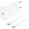 Rýchlonabíjačka Foneng EU51 GaN s káblom USB-C 25W biela