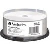 1x25 Verbatim BD-R Blu-Ray 50GB 6x Speed printable Cakebox