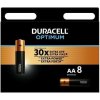Duracell Optimum AA 8 ks 42386