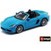 Bburago Porsche 718 Boxster modrá 1:24