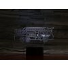 Beling 3D lampa,Hasičské auto 3, 7 farebná 1HG5Q