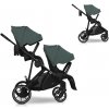 Súrodenecký kočík EasyGo Duoflex Sage Green 2 športové časti