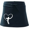Jesus srdce športová sukne two in one tmavomodrá veľmi tmavá skoro čierna