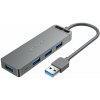 USB Hub Vention 4-Port USB 3.0 Hub With Power Supply 1M Gray (CHLHF)
