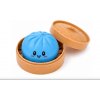 Veľká antistresová mačkacia knedlička – Squishy Dumpling (modrá)