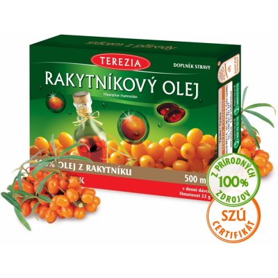 Terezia Company Rakytníkový olej excelent 500 mg 60 kapsúl