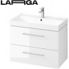 Cersanit - SET B659 LARGA skrinka biela s umývadlom LARGA 80 (S801-438)