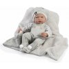 Guca 961 LIAM - realistická bábika bábätko so zvukmi a mäkkým látkovým telom - 38 cm