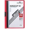 Durable Duraclip 30 A4 dosky s klipom červené