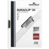 DURABLE obal s klipom a vreckom - DURACLIP PLUS 30 - A4 - biely