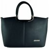 NICOLE dámska koženková kabelka Čierna