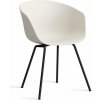 HAY Stolička AAC 26 Black Powder Coated Steel, melange cream