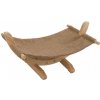 Kerbl Siesta 2.0 Hojdacia sieť drevo Eco béžová 61 x 37 x 29 cm