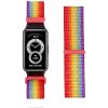 eses Nylonový remienok pre Huawei a Honor Band 6 - Dúhový