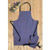 Svitap Grilovacia súprava zástera a chňapka Varianta: Grilovacia zástera a súprava chňapiek denim