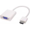 PremiumCord HDMI/VGA + 3,5mm redukce bílá (khcon-18)