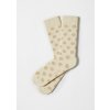 Dámske ponožky Besocks Polka Dots Beige - 100% Organická bavlna Veľkosť: EUR 36-40
