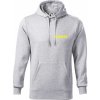 Hasiči názov samostatný - Mikina pánska Cape s kapucňou - 3XL ( Svetlosivý melír )