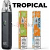 Štartovacia sada - OXVA XLIM GO LITE, obsah nikotínu Slabý fajčiar - 10mg/ml, príchuť Tropical, Farba Mist Blue