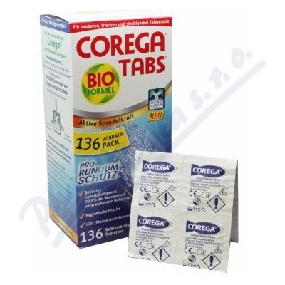 Corega Tabs antibakterialna 17x8 ks