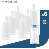 Wessper 6 ks vodný filter pre kávovary Sage | Baristické príslušenstvo náhradné pre Sage, Sage Barista Express Pro SES008, SES875,BES920, SES980, SES99