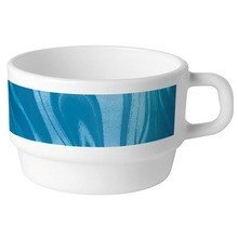 Bormioli Rocco Šálka ​​na kávu Careware modrý 12 x 220 ml