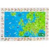 Bigjigs Toys Puzzle Európske pamiatky