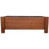 ATMOWOOD Drevený truhlík 90 cm - teak