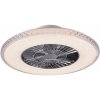 Trio R62412106 LED prisadený luster s ventilátorom Harstad 1x40W | 3000-6000K - stmievateľný, s diaľkovým ovládačom