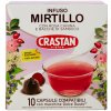 Crastan mirtillo čučoriedkový čaj kapsule dolce gusto 10 ks