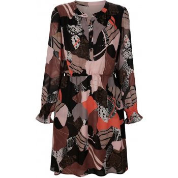 Amy Vermont šaty s grafickým vzorom ružová/čierna od 39,99 € - Heureka.sk