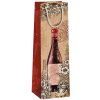 ARGUS Darčeková papierová taška NATUR na víno (11 x 36 cm) 07340106
