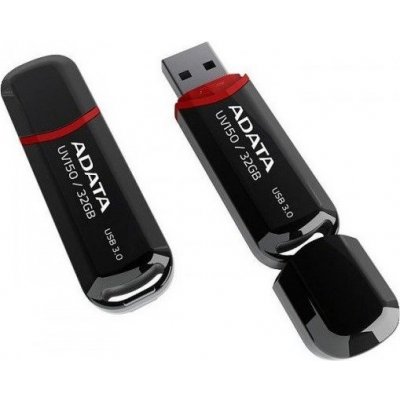 Flash disk ADATA UV150 32GB čierno-červený 94573