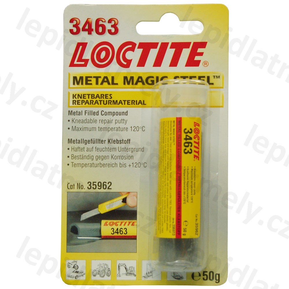 LOCTITE 3463 Metal Magic epoxidový tmel 50g