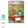 ARGUS Zošit A5 TYP 512 Jurassic ADVENTURE- dinosaury 15910388