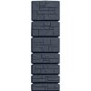 Prosperplast Nádrž na dažďovú vodu Tower Stone antracit 57,5x38,4x180 cm/350litrov 36296