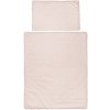 COTTON & SWEETS Perinka + vankúš s výplňou 80x100 Soft - Púdrovo ružová