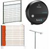 VNT electronics s.r.o. Sada elektrického ohradníka so sieťou 112 cm pre hydinu - ochrana proti líške, kunám, psom - DUO zdroj - brána
