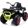 Detská elektrická štvorkolka Megacar XMX607, USB, SD, MP3, bluetooth, EVA kolesá, kožené sedadlo s operadlom, 4x4, 4x45W, 1 x 12V 10Ah, biela (detská elektrická štvorkolka )