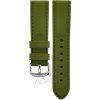 ADANITO TS002R11S11-22 - Silikónový remienok na hodinky 22 mm zelený