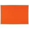 VMS VISION, s.r.o. Textilná tabuľa ekoTAB oranžová 1200x1000