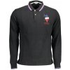 U.S. POLO Us Polo Assn Polo Maniche Lunghe Uomo Nero Čierna Farba: čierna, Velkost: 2XL