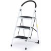 Skladacie oceľové schodíky, 700 mm, 3 stupne