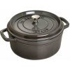 Staub Cocotte hrniec okrúhly 24 cm 3,8 l grafitovo sivý